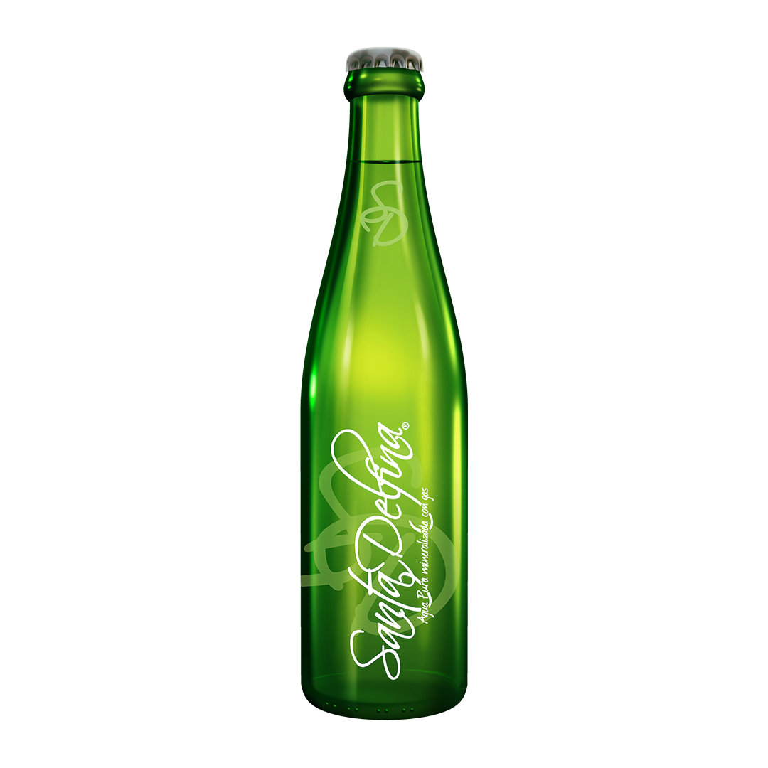 Santa Delfina Con Gas En Botella